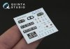 Quinta Studio QD35006 GAZ-M1 3D-Printed & coloured Interior on decal paper (for Zvezda kits) 1/35